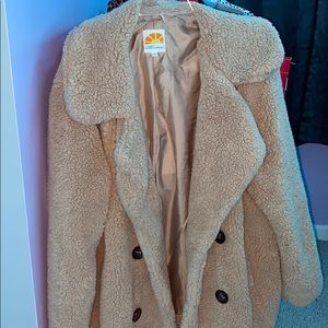 giant teddy bear jacket